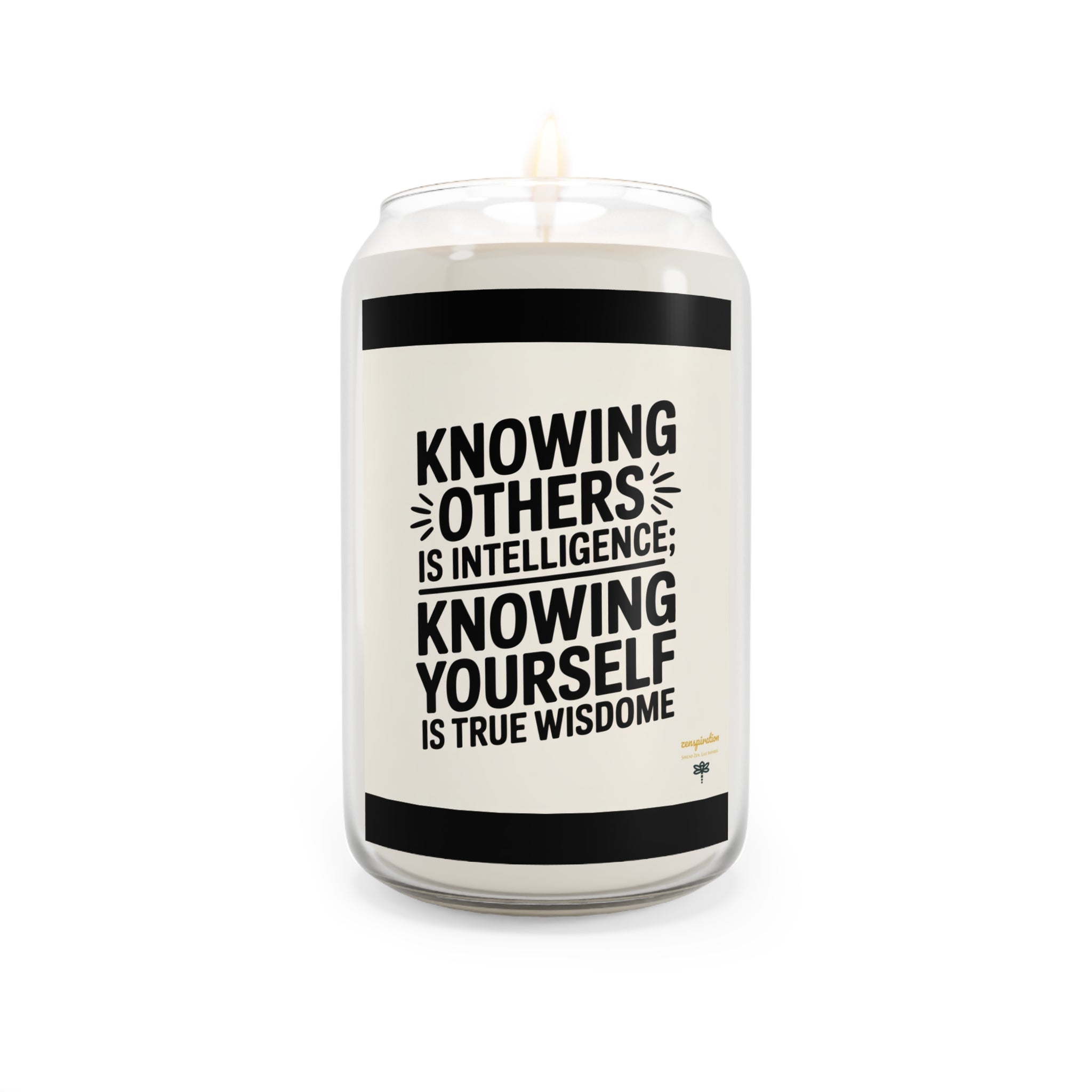 Wisdom Scented Candle | Motivational Home Decor | Birthday Gift | Self-Care | Mindfulness | Relaxation