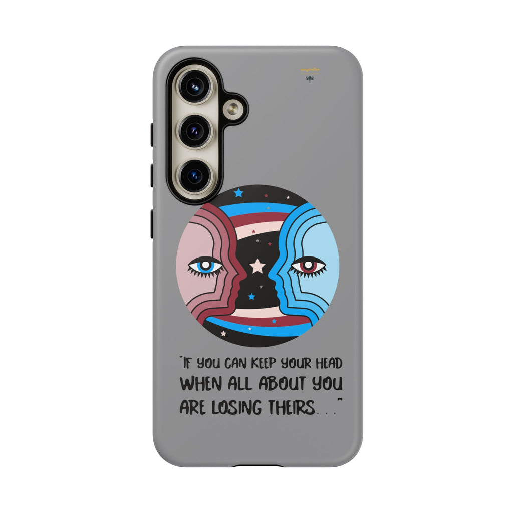 Inspirational Phone Case, Quote Phone Cover, Tough Phone Case, Motivational Cell Phone Accessory, Gift for Friends