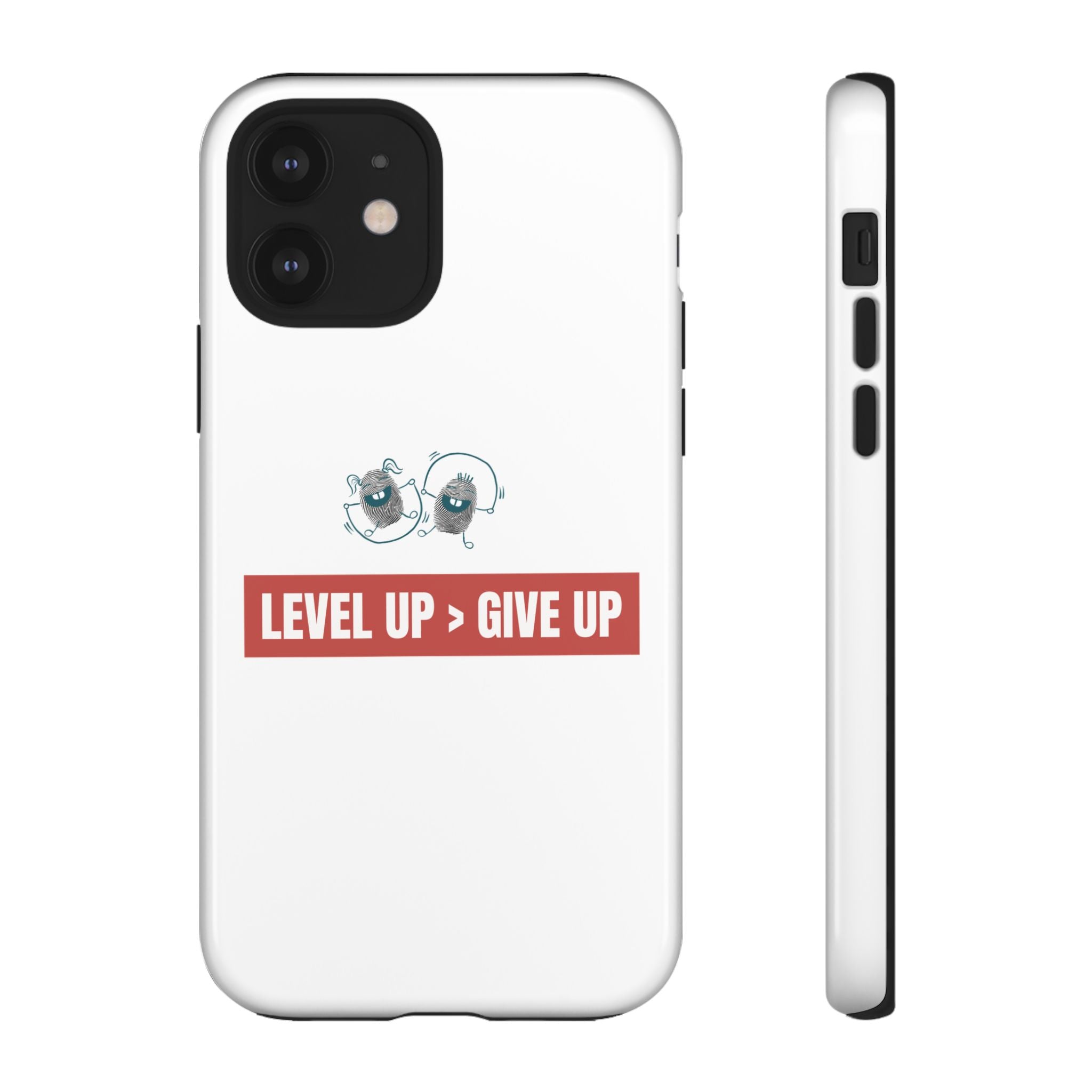 Tough Cases Phone Case, Motivational Gift for Gamers, Fitness Enthusiasts, Level Up Themed, Unique Phone Accessories, Work Hard Play Hard