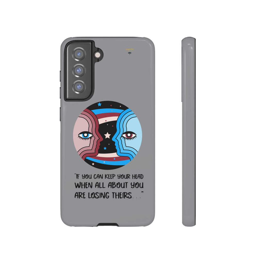 Inspirational Phone Case, Quote Phone Cover, Tough Phone Case, Motivational Cell Phone Accessory, Gift for Friends