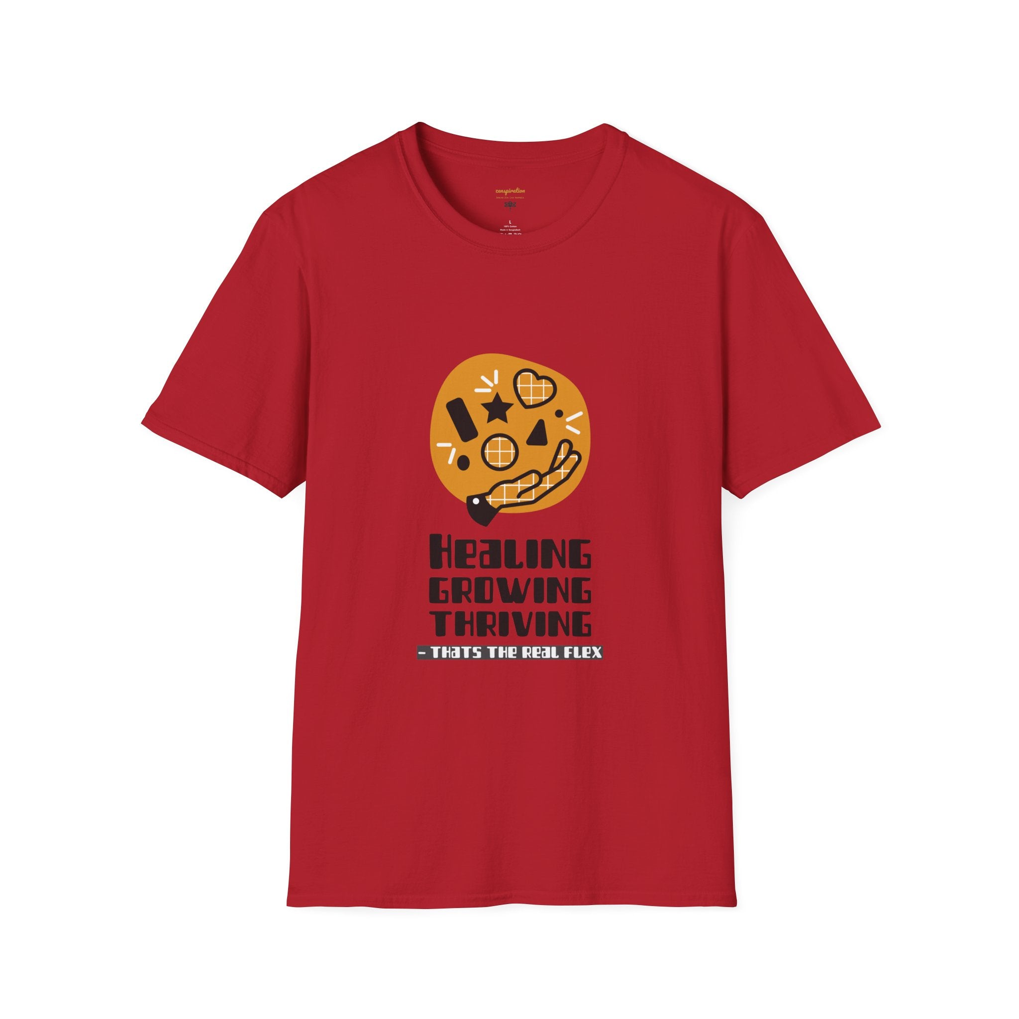 Healing Growth Unisex T-Shirt, Comfort Tee for Wellness