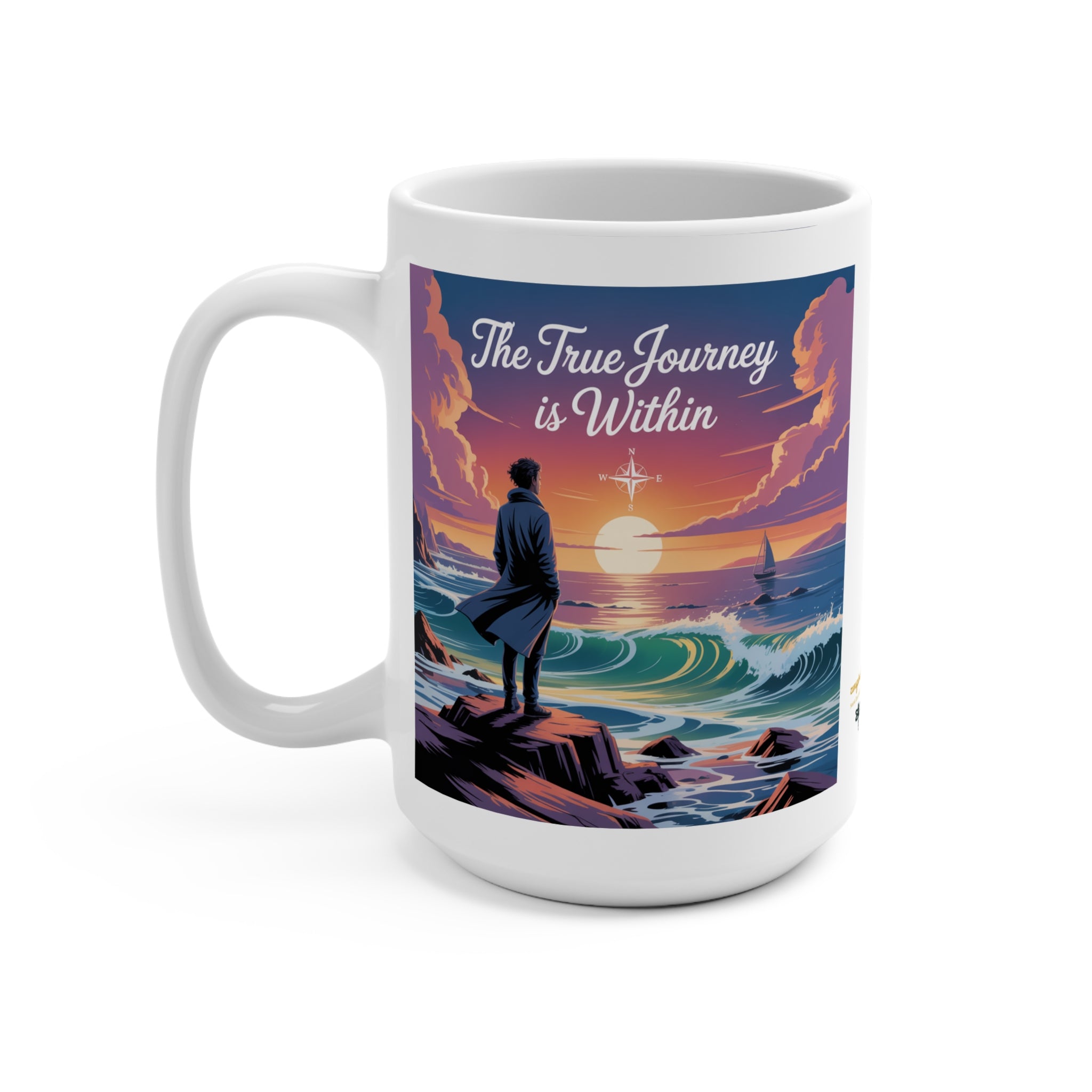 Inspirational Journey Mug - 15oz Coffee Cup