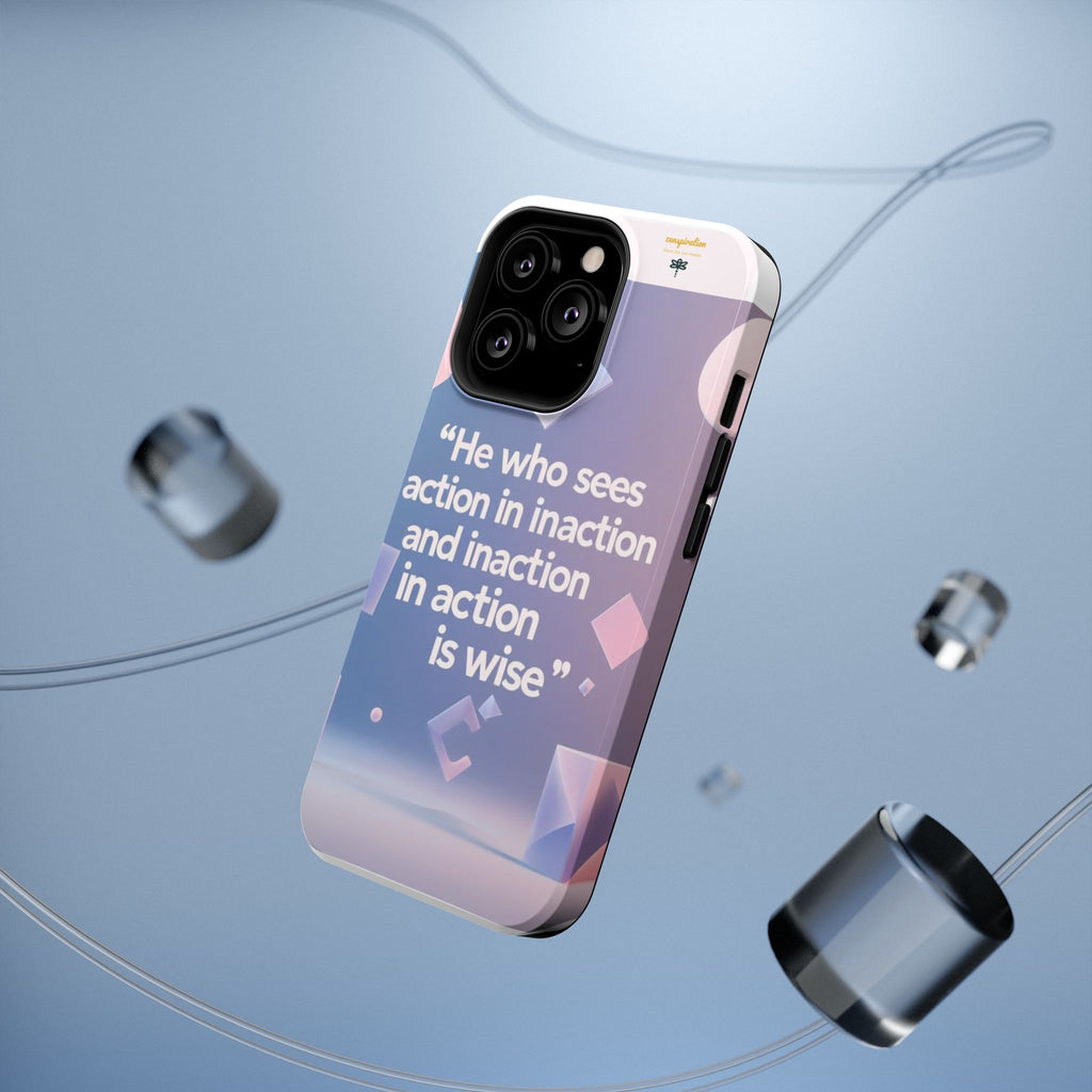 Inspirational Phone Case - Impact-Resistant Phone Cover, Motivational Gift, Quotes, Durable Phone Accessory, Unique Design