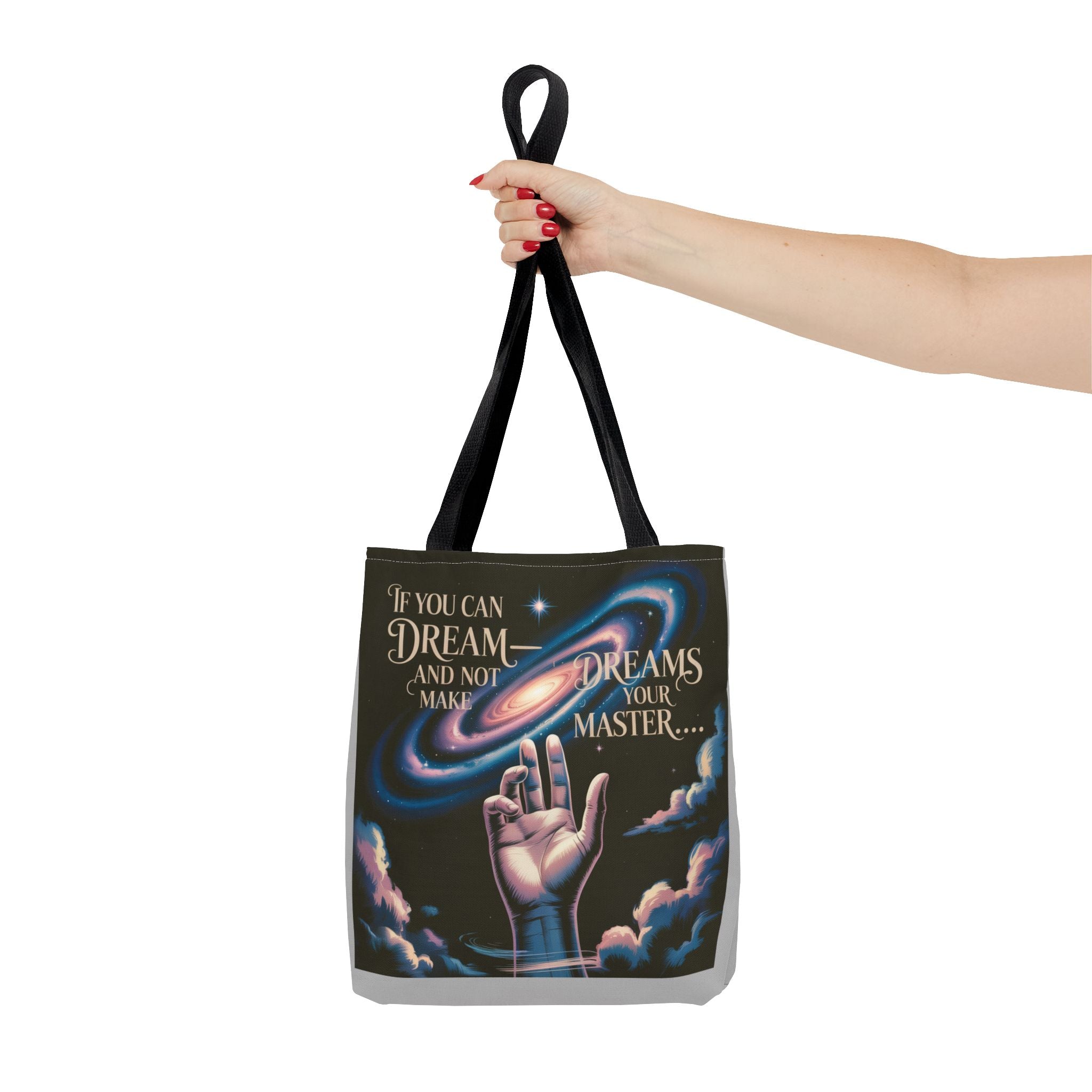 Inspirational Tote Bag, Motivational Bag, Dream Big Bag, Stylish Eco-Friendly Bag, Gift for Dreamers & Creatives