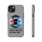 Inspirational Phone Case, Quote Phone Cover, Tough Phone Case, Motivational Cell Phone Accessory, Gift for Friends