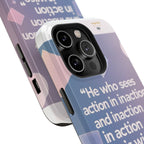 Inspirational Phone Case - Impact-Resistant Phone Cover, Motivational Gift, Quotes, Durable Phone Accessory, Unique Design