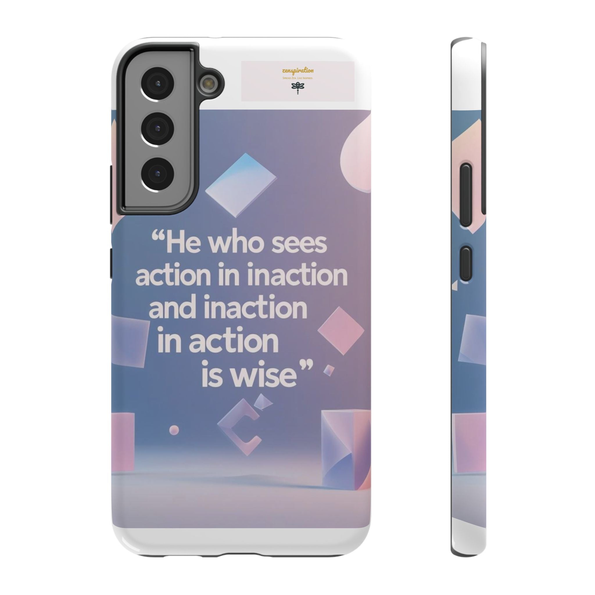 Inspirational Phone Case - Impact-Resistant Phone Cover, Motivational Gift, Quotes, Durable Phone Accessory, Unique Design