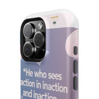 Inspirational Phone Case - Impact-Resistant Phone Cover, Motivational Gift, Quotes, Durable Phone Accessory, Unique Design