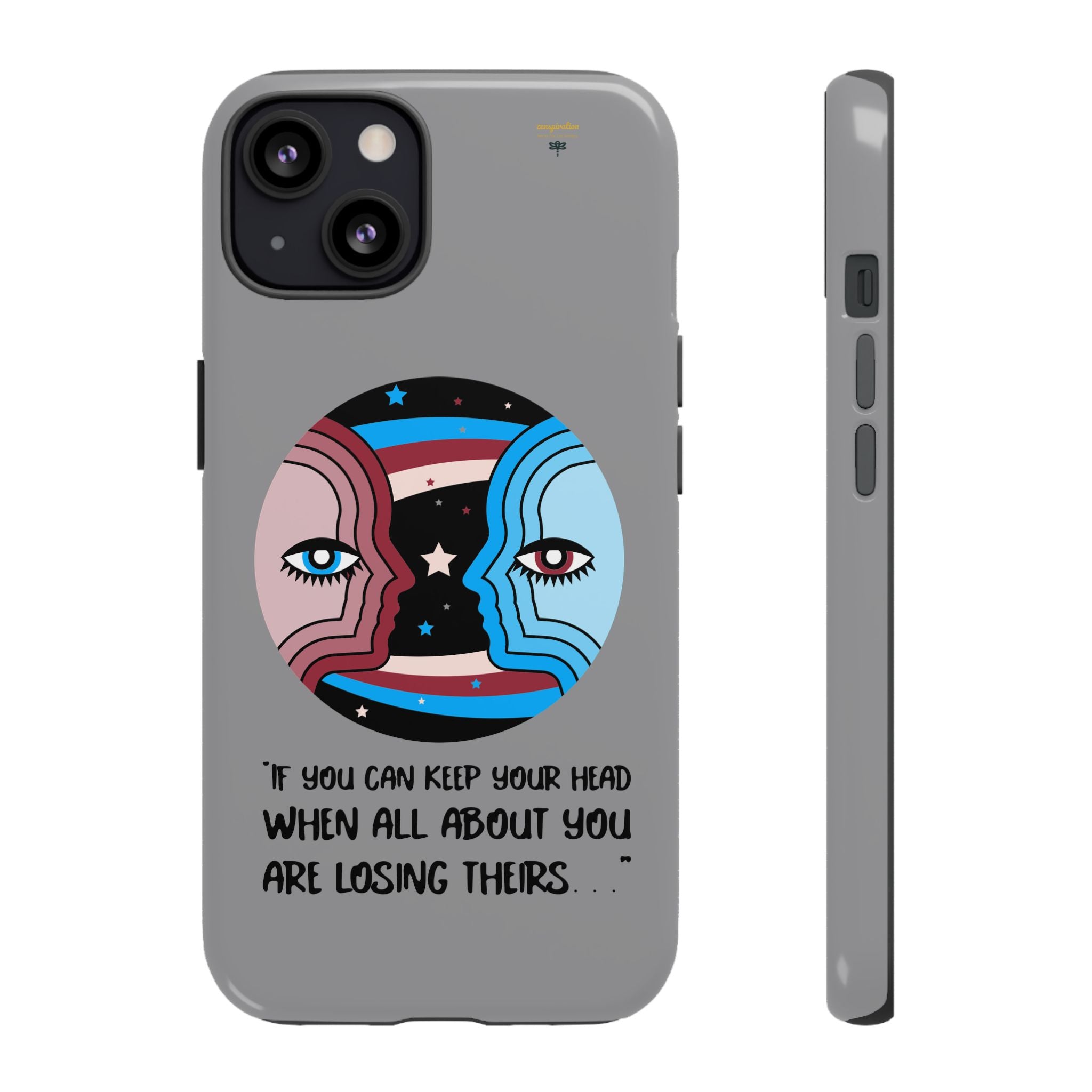 Inspirational Phone Case, Quote Phone Cover, Tough Phone Case, Motivational Cell Phone Accessory, Gift for Friends