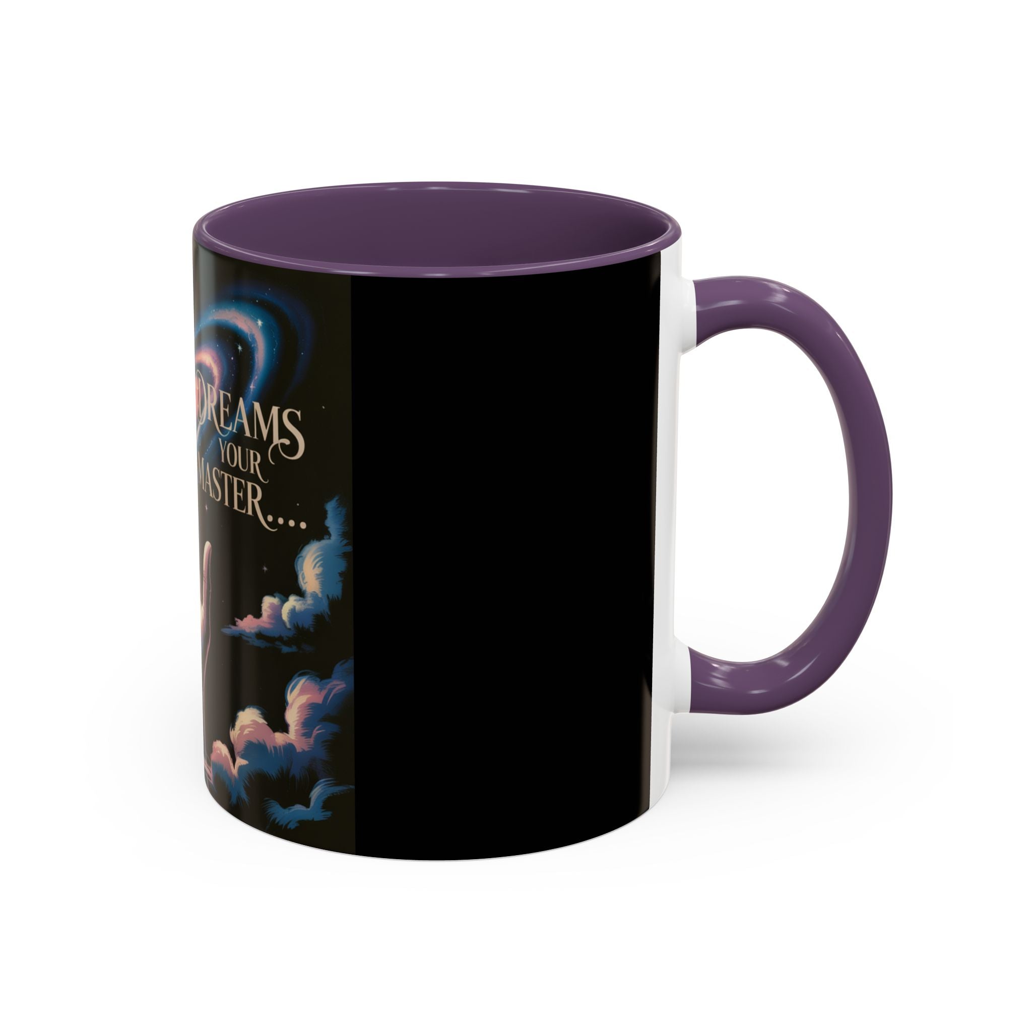 Cosmic Dreamer Coffee Mug - Inspirational Gift, Outer Space Design, Motivational Kitchenware, Perfect for Dreamers and Achievers