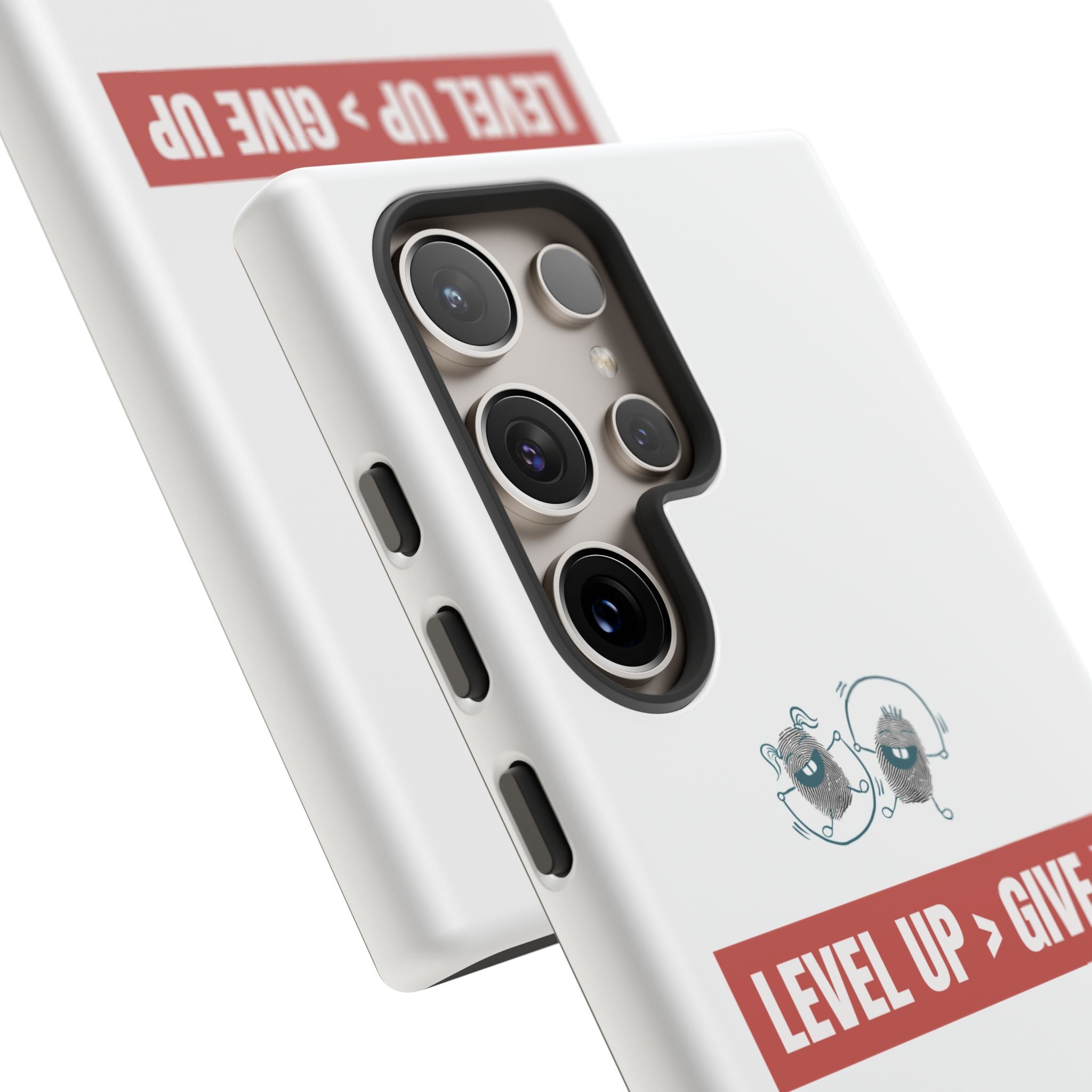 Tough Cases Phone Case, Motivational Gift for Gamers, Fitness Enthusiasts, Level Up Themed, Unique Phone Accessories, Work Hard Play Hard