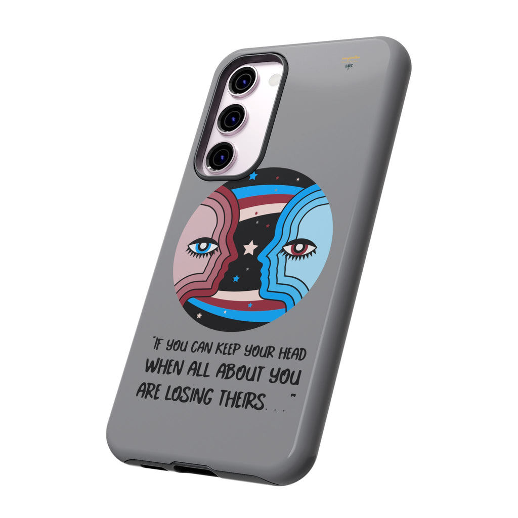 Inspirational Phone Case, Quote Phone Cover, Tough Phone Case, Motivational Cell Phone Accessory, Gift for Friends