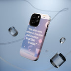 Inspirational Phone Case - Impact-Resistant Phone Cover, Motivational Gift, Quotes, Durable Phone Accessory, Unique Design