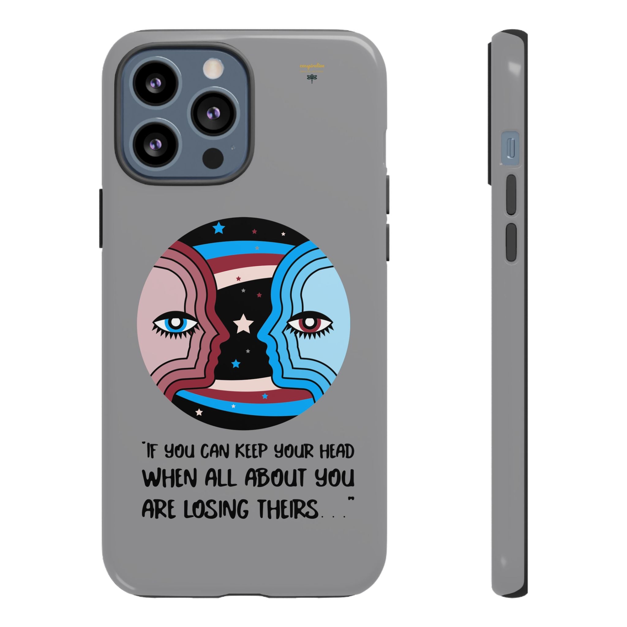 Inspirational Phone Case, Quote Phone Cover, Tough Phone Case, Motivational Cell Phone Accessory, Gift for Friends