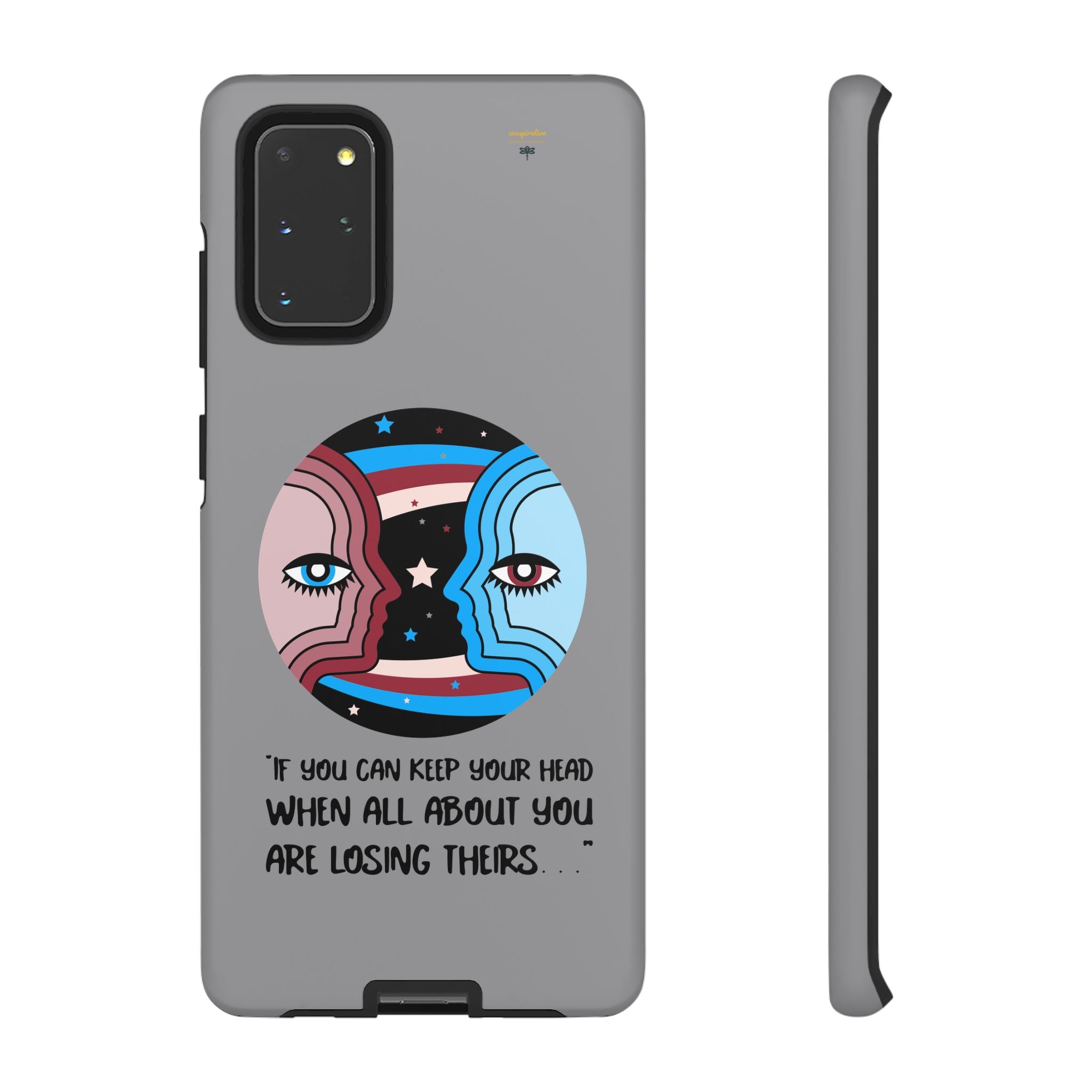 Inspirational Phone Case, Quote Phone Cover, Tough Phone Case, Motivational Cell Phone Accessory, Gift for Friends