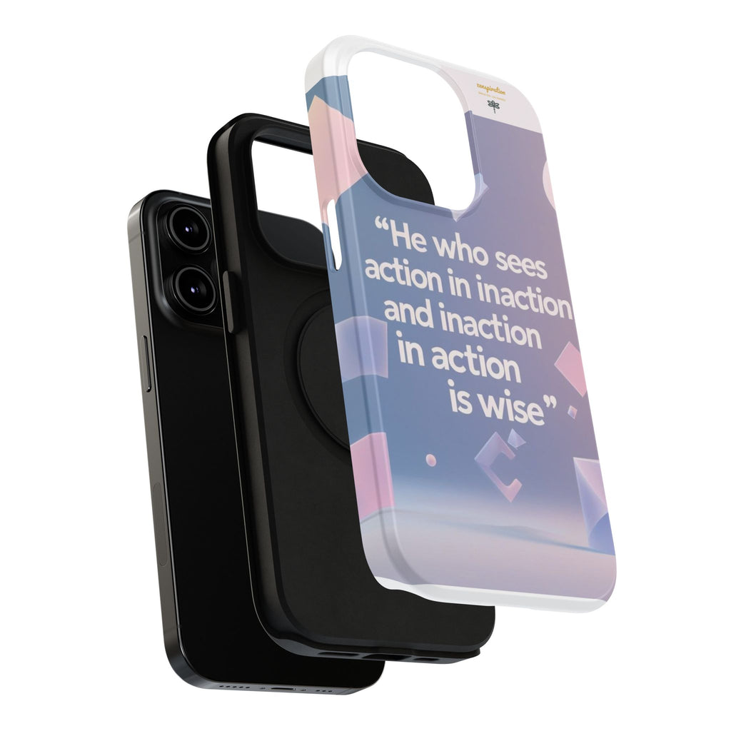 Inspirational Phone Case - Impact-Resistant Phone Cover, Motivational Gift, Quotes, Durable Phone Accessory, Unique Design