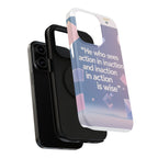 Inspirational Phone Case - Impact-Resistant Phone Cover, Motivational Gift, Quotes, Durable Phone Accessory, Unique Design