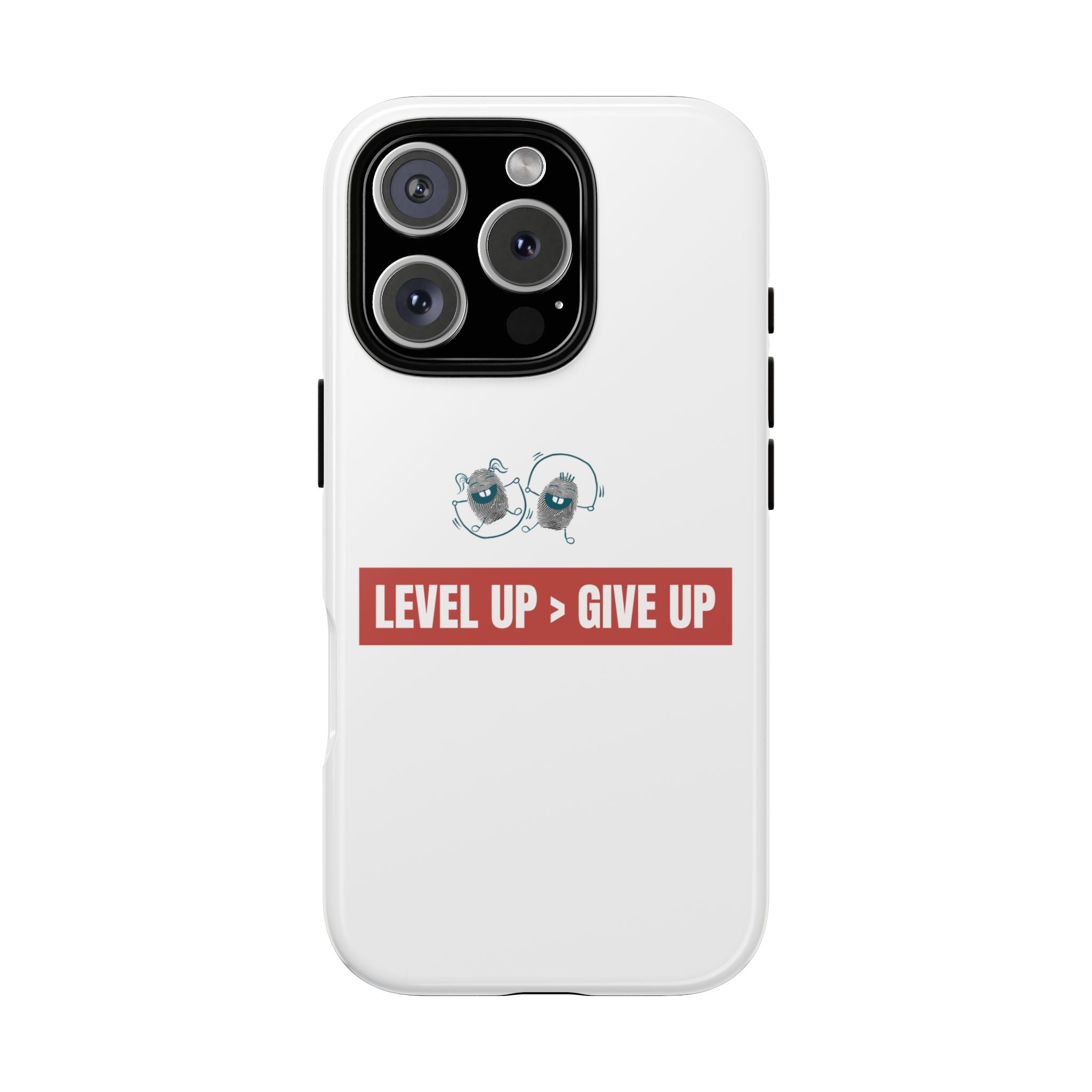 Tough Cases Phone Case, Motivational Gift for Gamers, Fitness Enthusiasts, Level Up Themed, Unique Phone Accessories, Work Hard Play Hard
