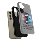 Inspirational Phone Case, Quote Phone Cover, Tough Phone Case, Motivational Cell Phone Accessory, Gift for Friends