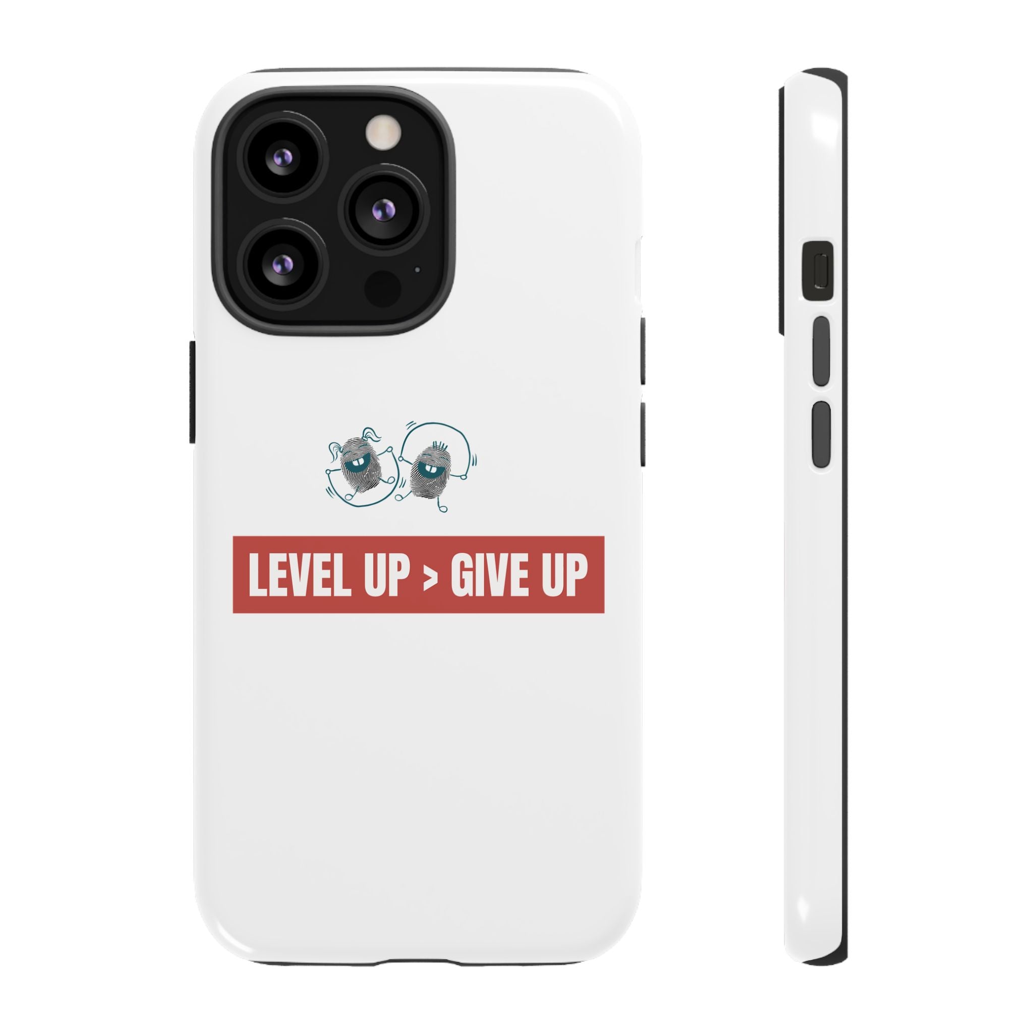 Tough Cases Phone Case, Motivational Gift for Gamers, Fitness Enthusiasts, Level Up Themed, Unique Phone Accessories, Work Hard Play Hard