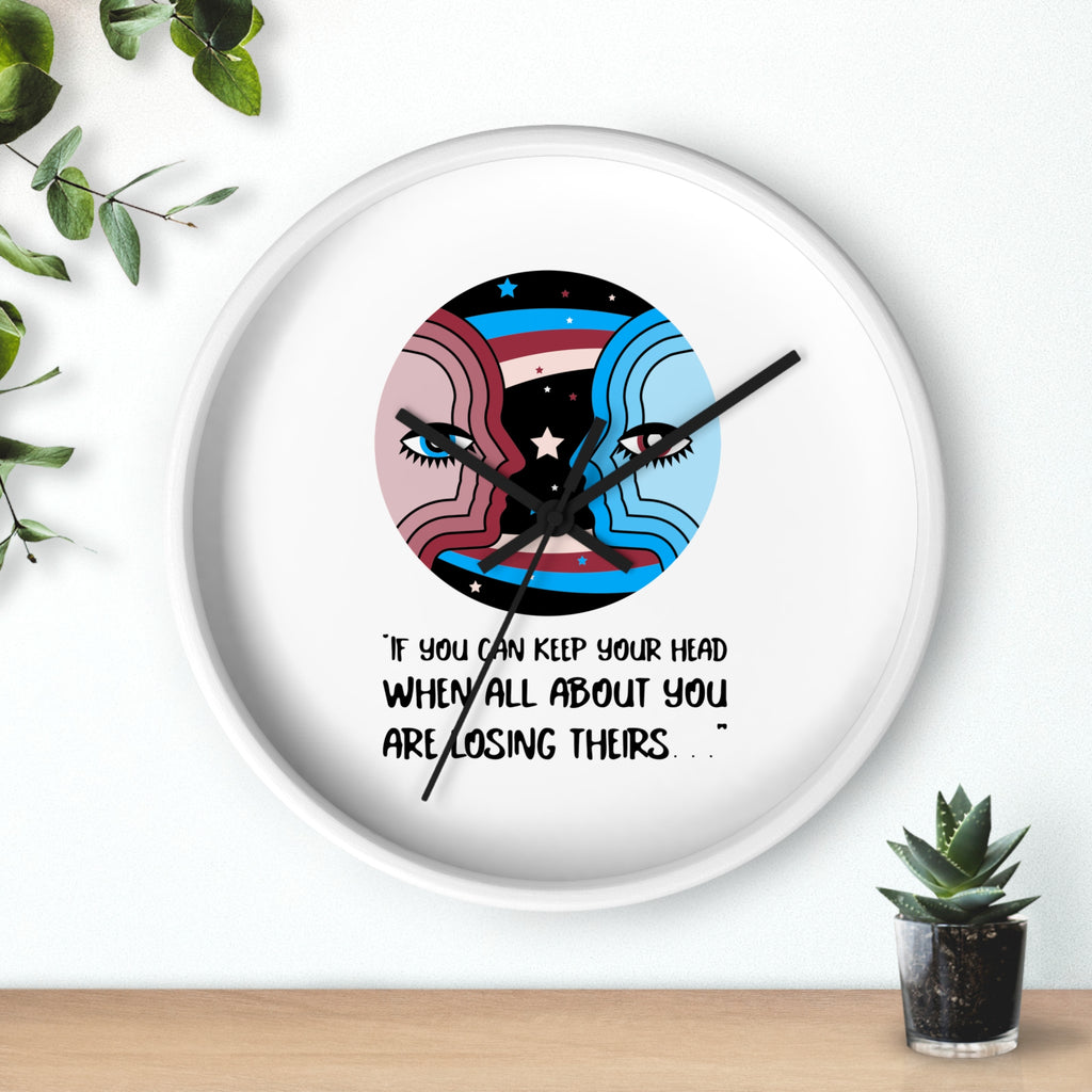 Inspirational Wall Clock with Artistic Design, Motivational Home Décor, Unique Gift for Him/Her, Office or Bedroom Decoration, Quotes [...]