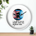 Inspirational Wall Clock with Artistic Design, Motivational Home Décor, Unique Gift for Him/Her, Office or Bedroom Decoration, Quotes [...]