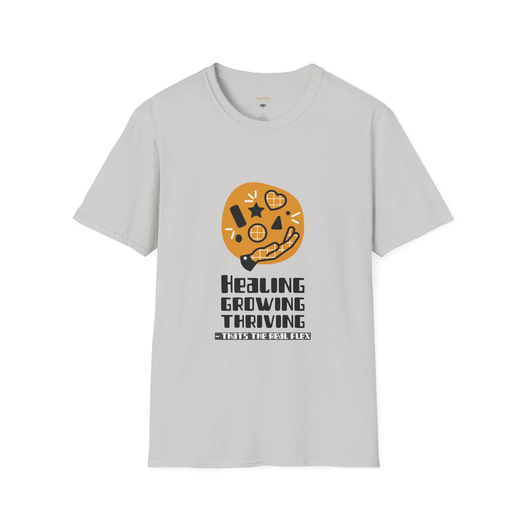 Healing Growth Unisex T-Shirt, Comfort Tee for Wellness