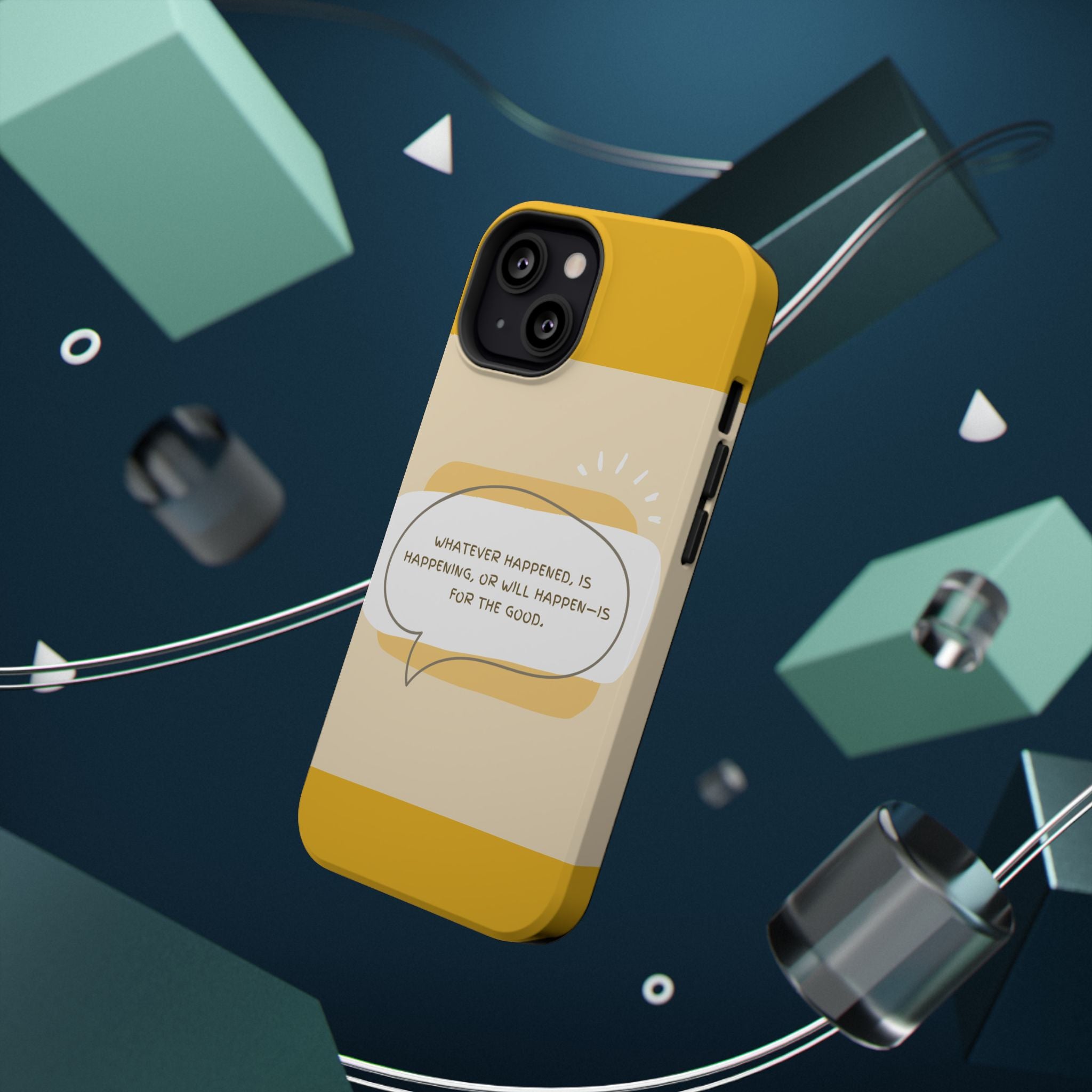 Optimistic Impact-Resistant Phone Case