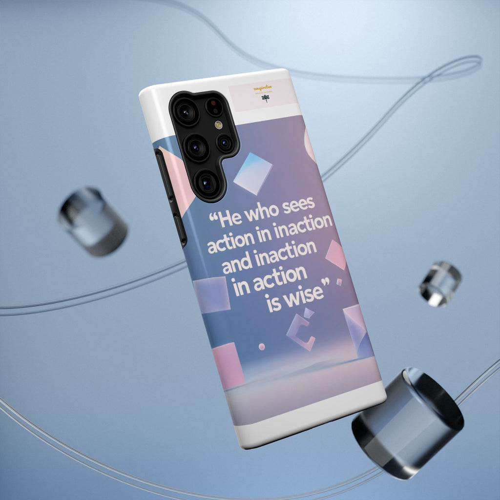 Inspirational Phone Case - Impact-Resistant Phone Cover, Motivational Gift, Quotes, Durable Phone Accessory, Unique Design