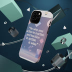 Inspirational Phone Case - Impact-Resistant Phone Cover, Motivational Gift, Quotes, Durable Phone Accessory, Unique Design