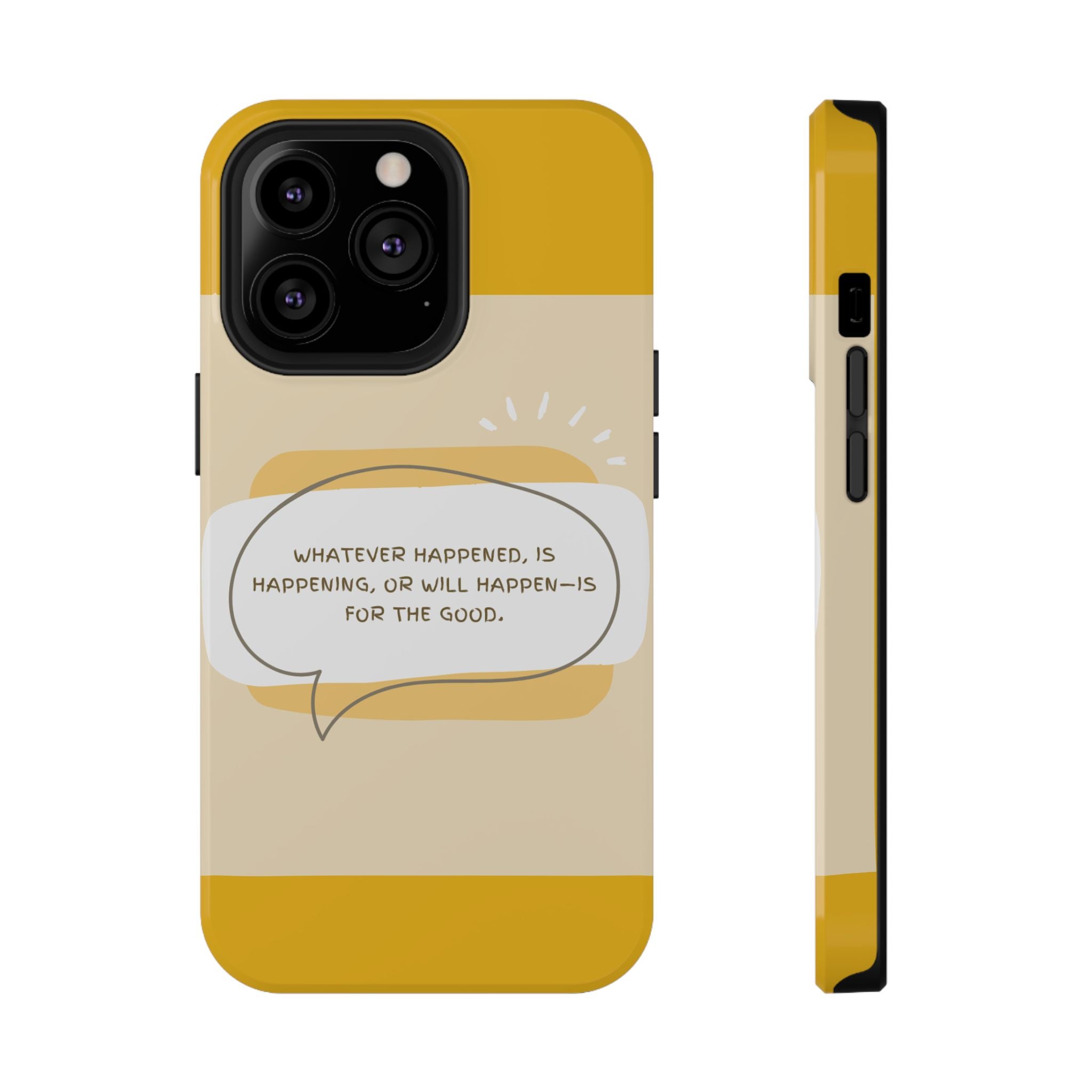 Optimistic Impact-Resistant Phone Case