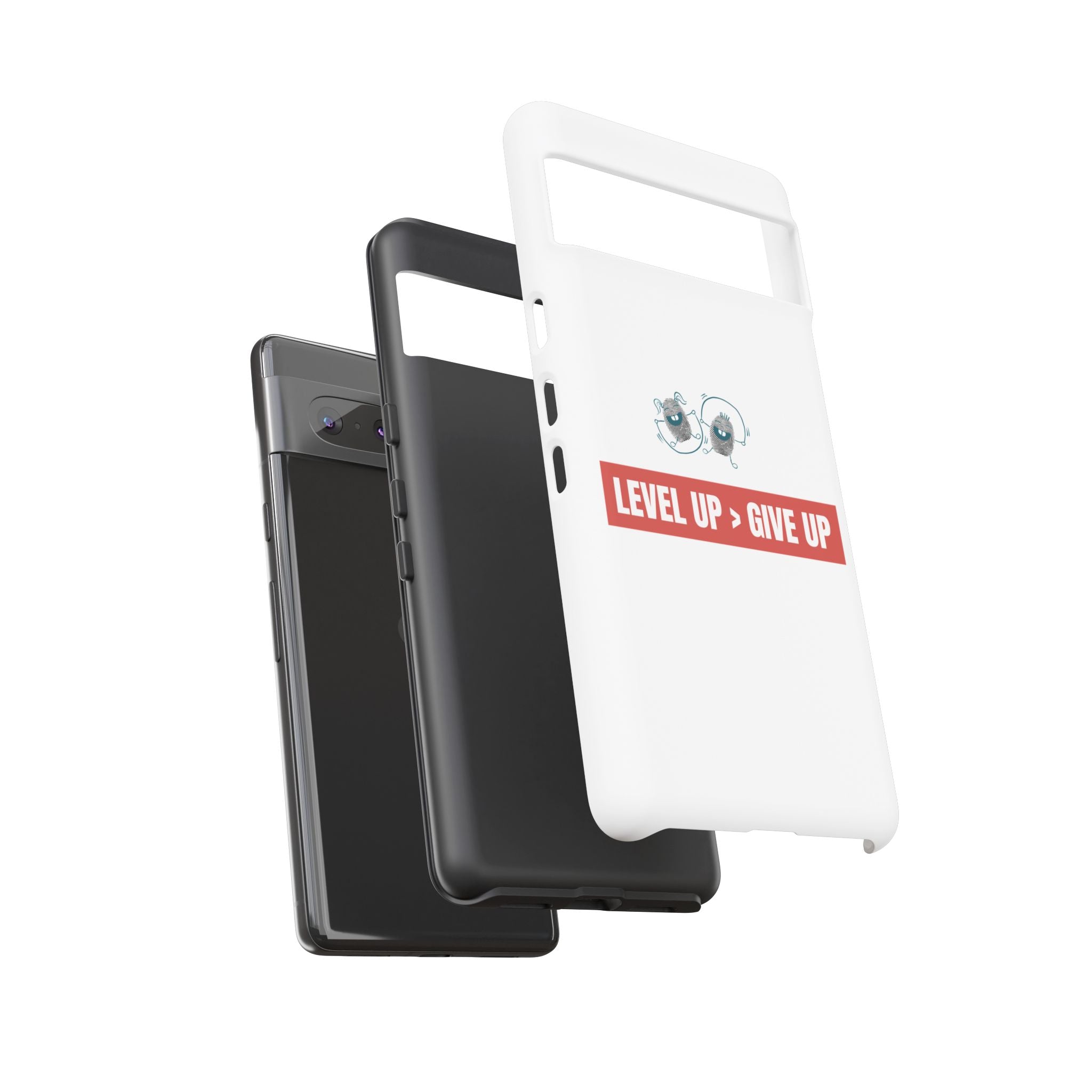 Tough Cases Phone Case, Motivational Gift for Gamers, Fitness Enthusiasts, Level Up Themed, Unique Phone Accessories, Work Hard Play Hard
