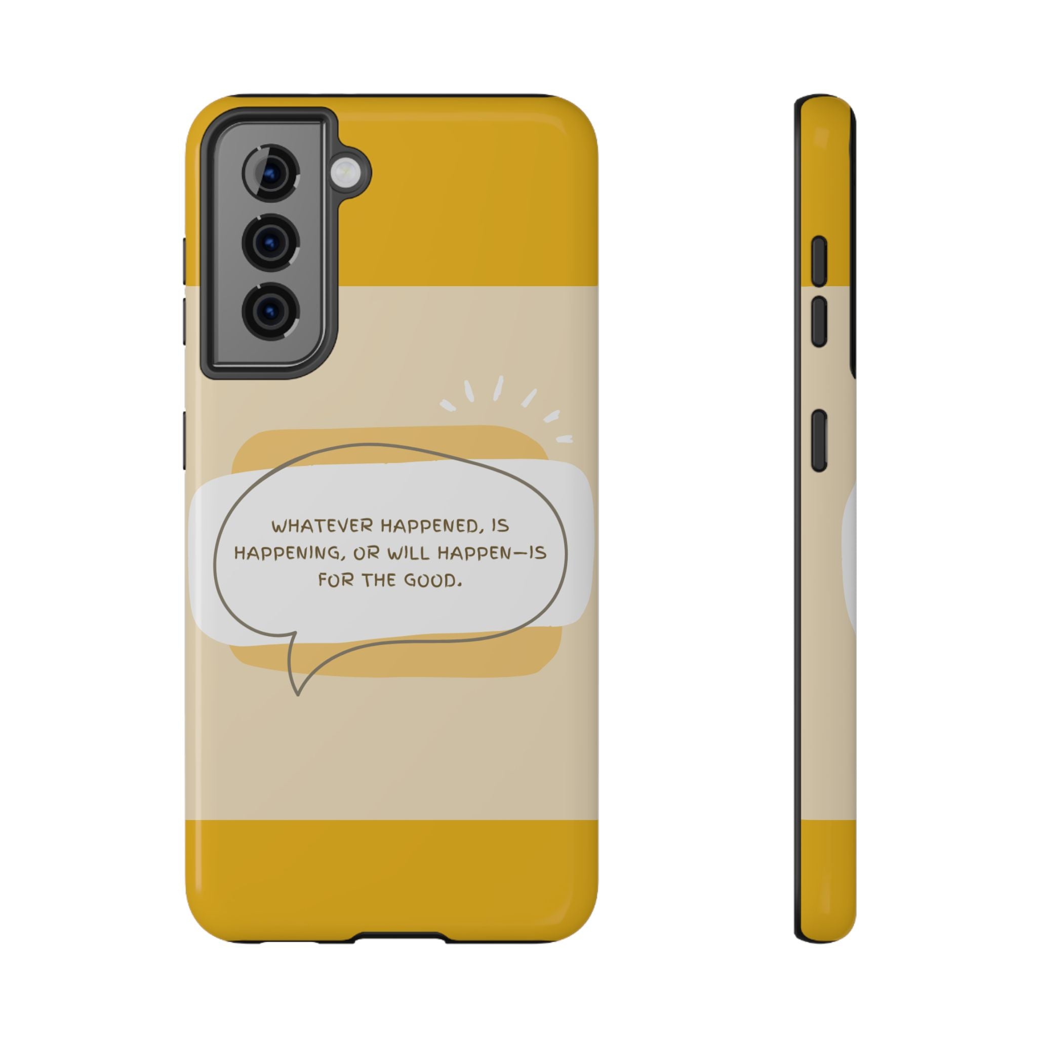 Optimistic Impact-Resistant Phone Case