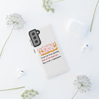 Tough Cases iPhone Case, Inspirational Phone Cover, Motivational Case, Self-Trust Gift, Unique Phone Accessory
