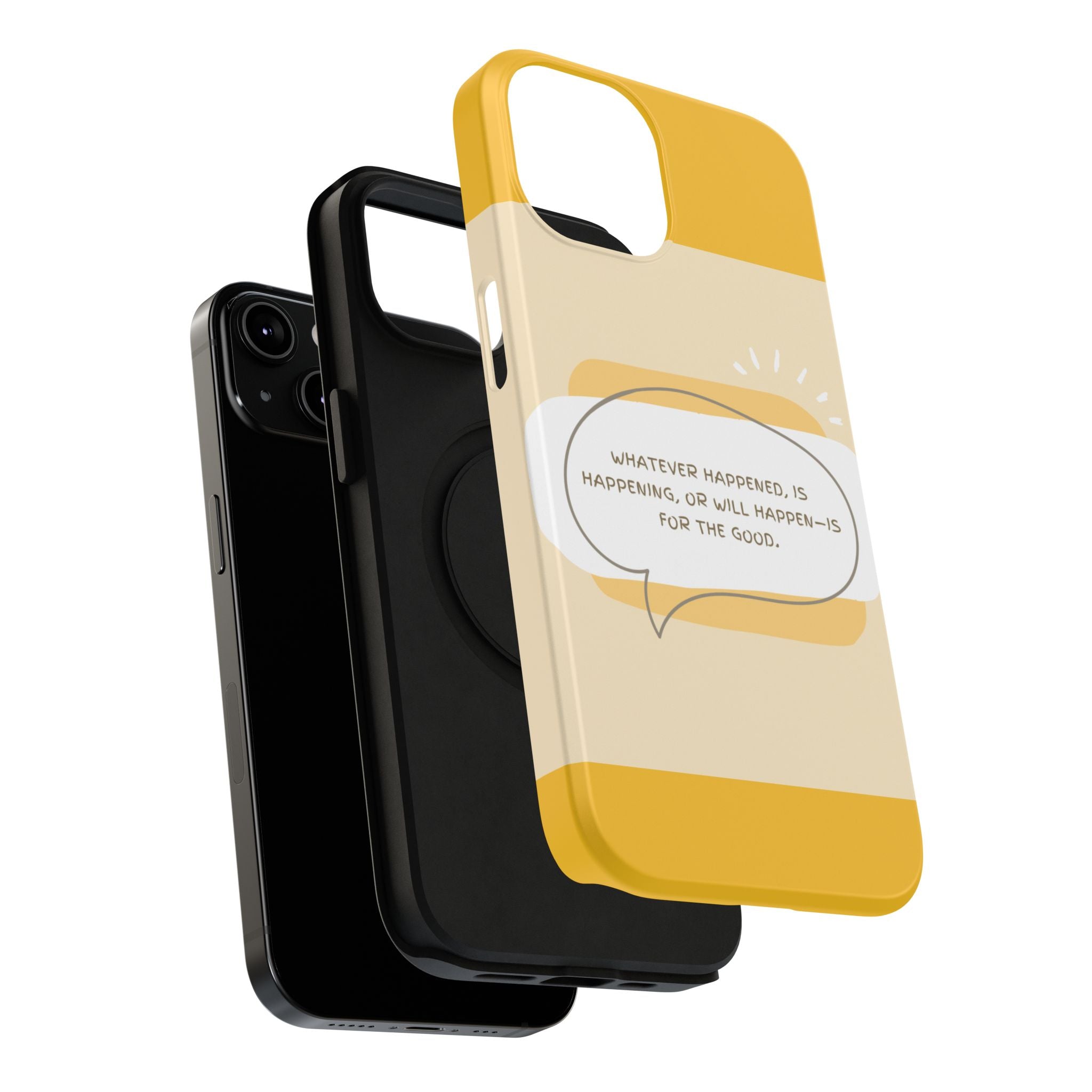 Optimistic Impact-Resistant Phone Case