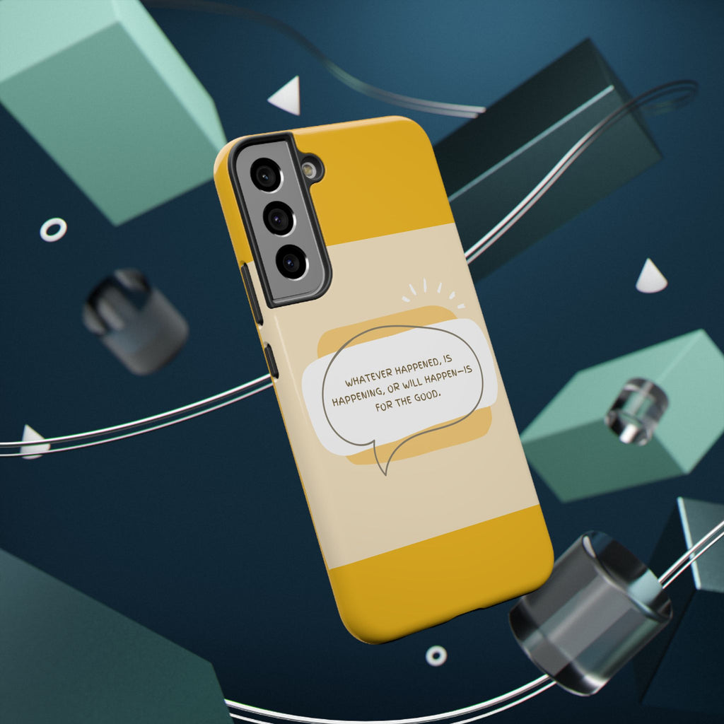 Optimistic Impact-Resistant Phone Case
