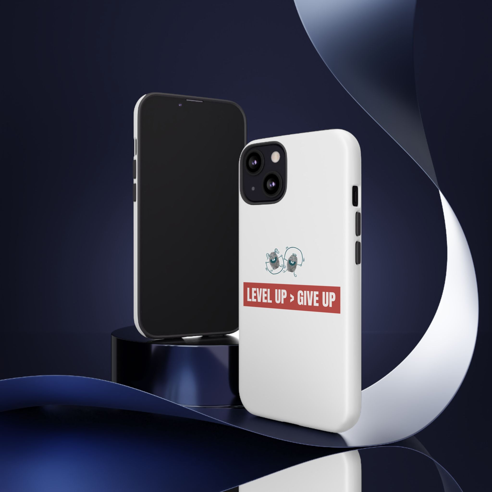 Tough Cases Phone Case, Motivational Gift for Gamers, Fitness Enthusiasts, Level Up Themed, Unique Phone Accessories, Work Hard Play Hard
