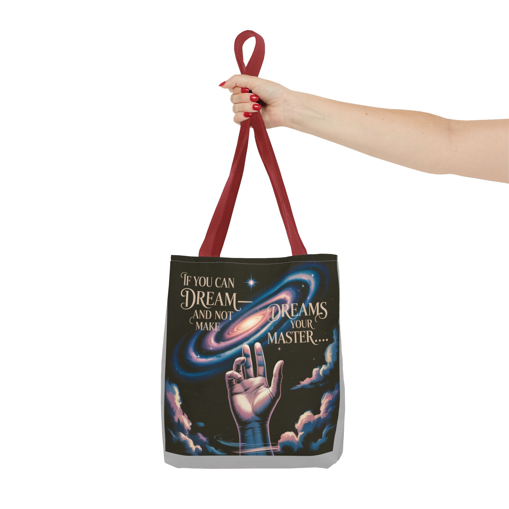 Inspirational Tote Bag, Motivational Bag, Dream Big Bag, Stylish Eco-Friendly Bag, Gift for Dreamers & Creatives