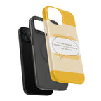 Optimistic Impact-Resistant Phone Case