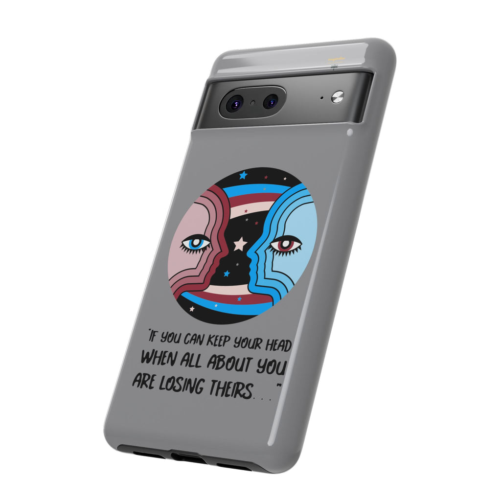 Inspirational Phone Case, Quote Phone Cover, Tough Phone Case, Motivational Cell Phone Accessory, Gift for Friends
