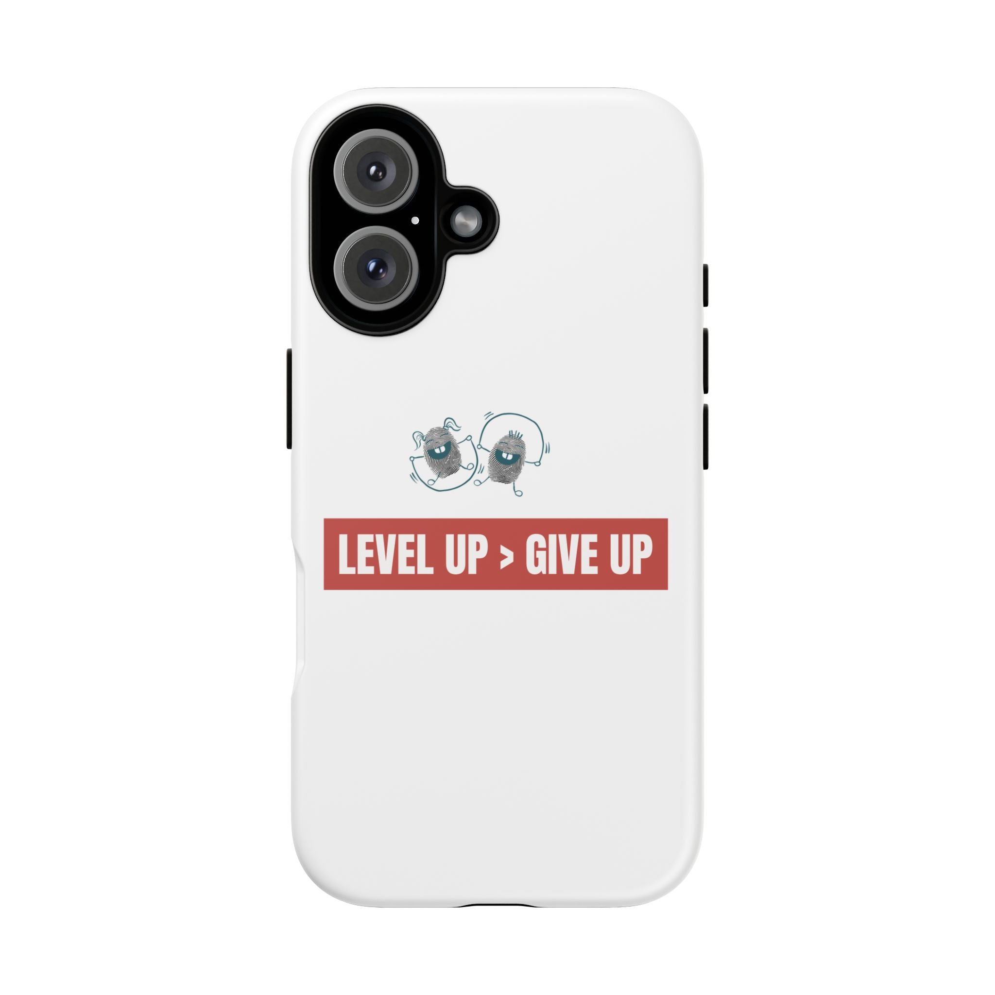 Tough Cases Phone Case, Motivational Gift for Gamers, Fitness Enthusiasts, Level Up Themed, Unique Phone Accessories, Work Hard Play Hard