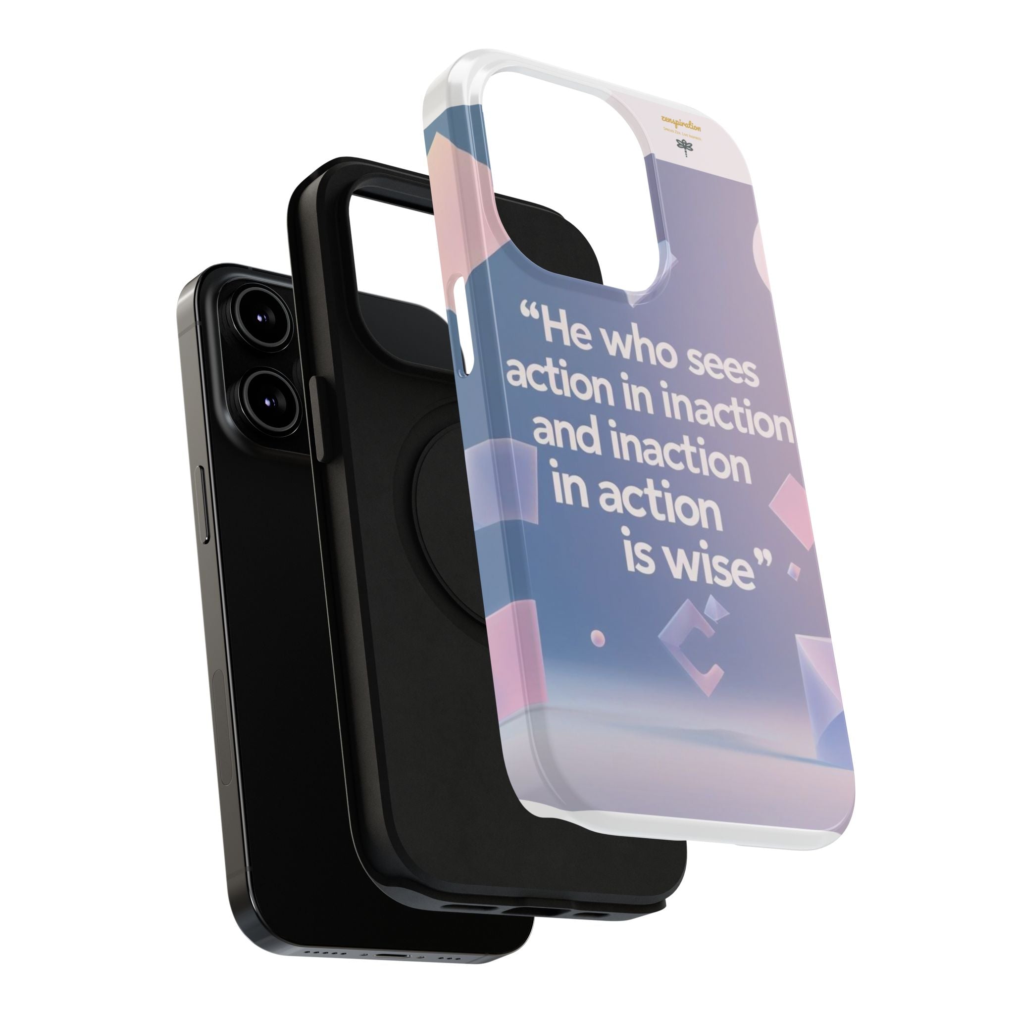 Inspirational Phone Case - Impact-Resistant Phone Cover, Motivational Gift, Quotes, Durable Phone Accessory, Unique Design