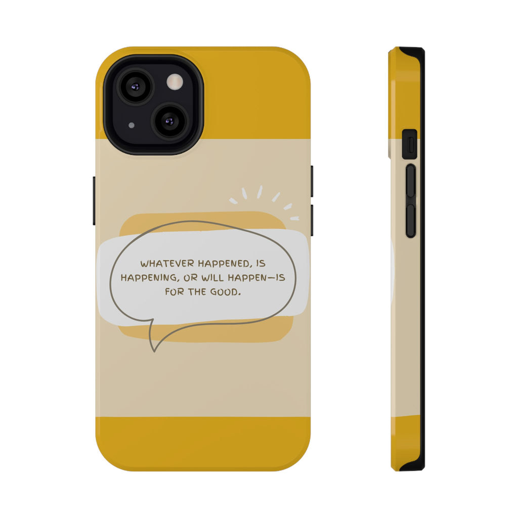 Optimistic Impact-Resistant Phone Case