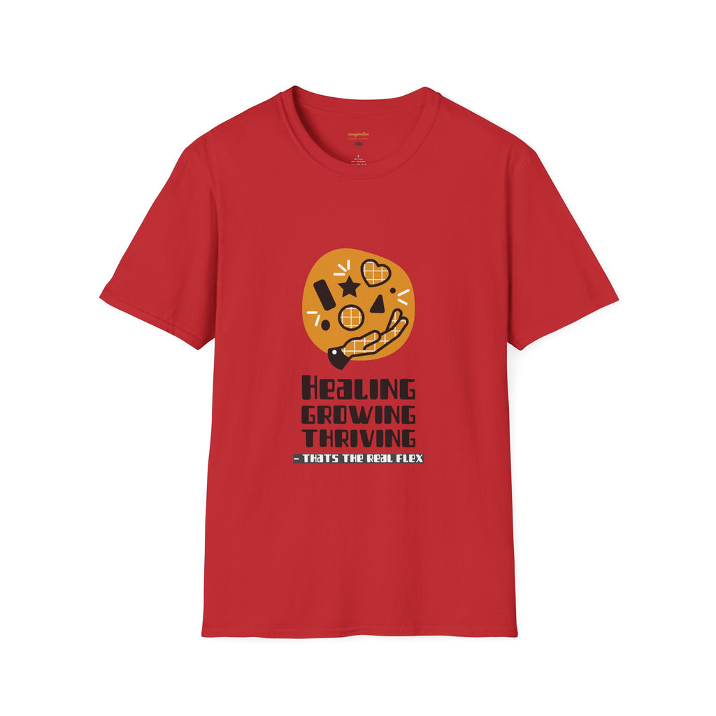 Healing Growth Unisex T-Shirt, Comfort Tee for Wellness