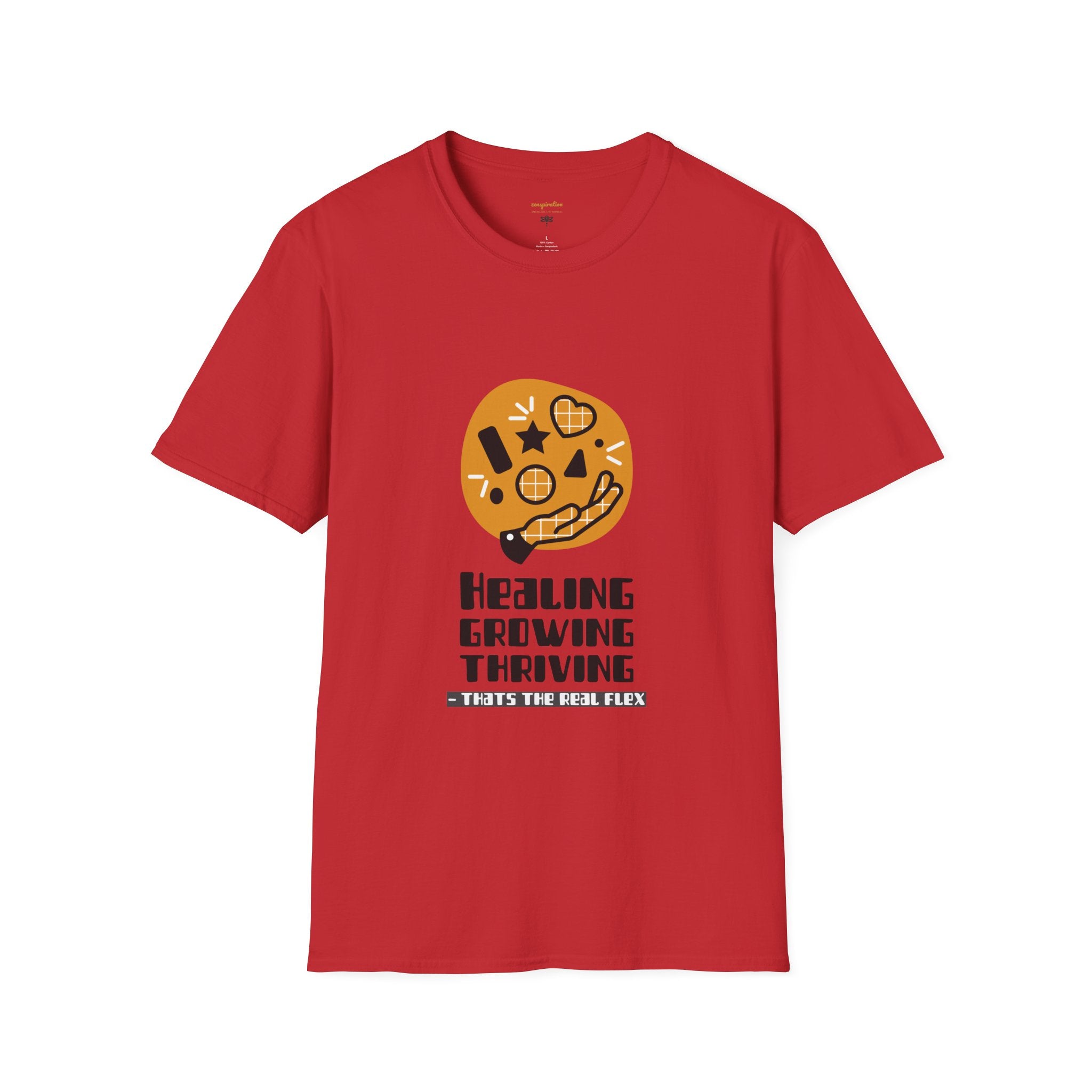 Healing Growth Unisex T-Shirt, Comfort Tee for Wellness