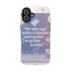 Inspirational Phone Case - Impact-Resistant Phone Cover, Motivational Gift, Quotes, Durable Phone Accessory, Unique Design