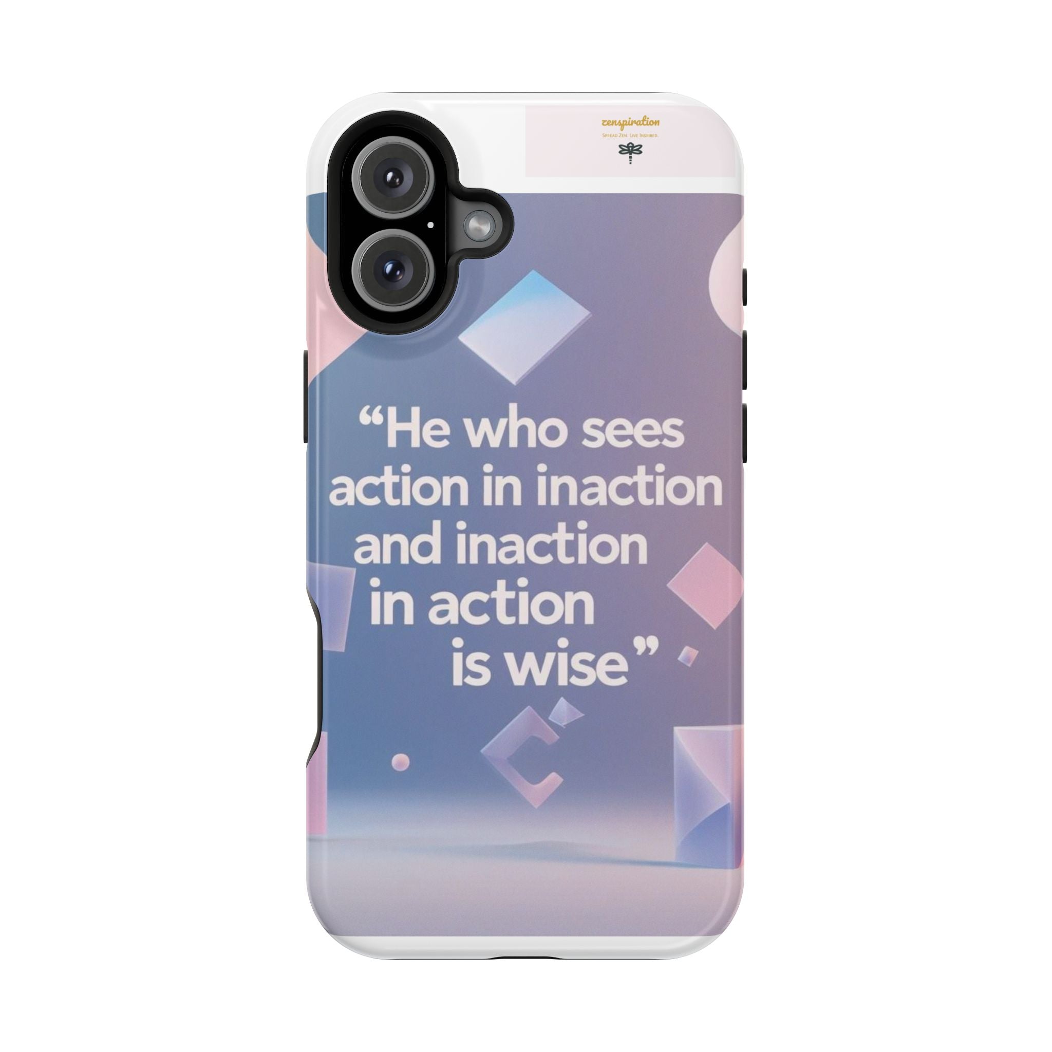Inspirational Phone Case - Impact-Resistant Phone Cover, Motivational Gift, Quotes, Durable Phone Accessory, Unique Design