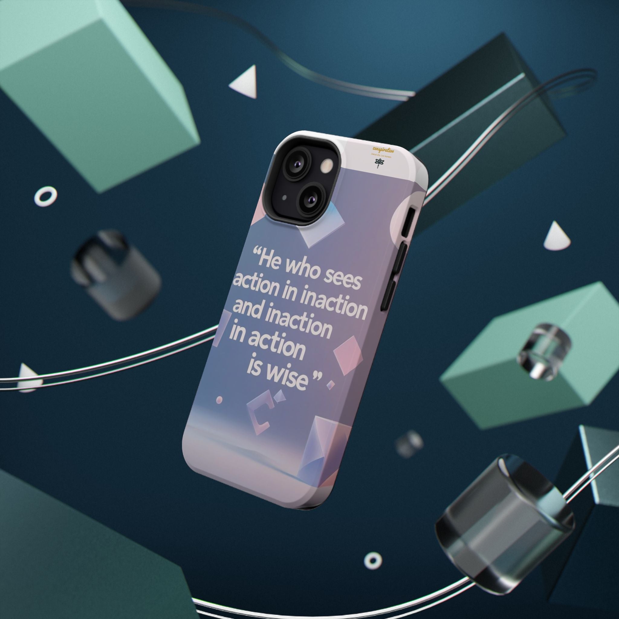 Inspirational Phone Case - Impact-Resistant Phone Cover, Motivational Gift, Quotes, Durable Phone Accessory, Unique Design