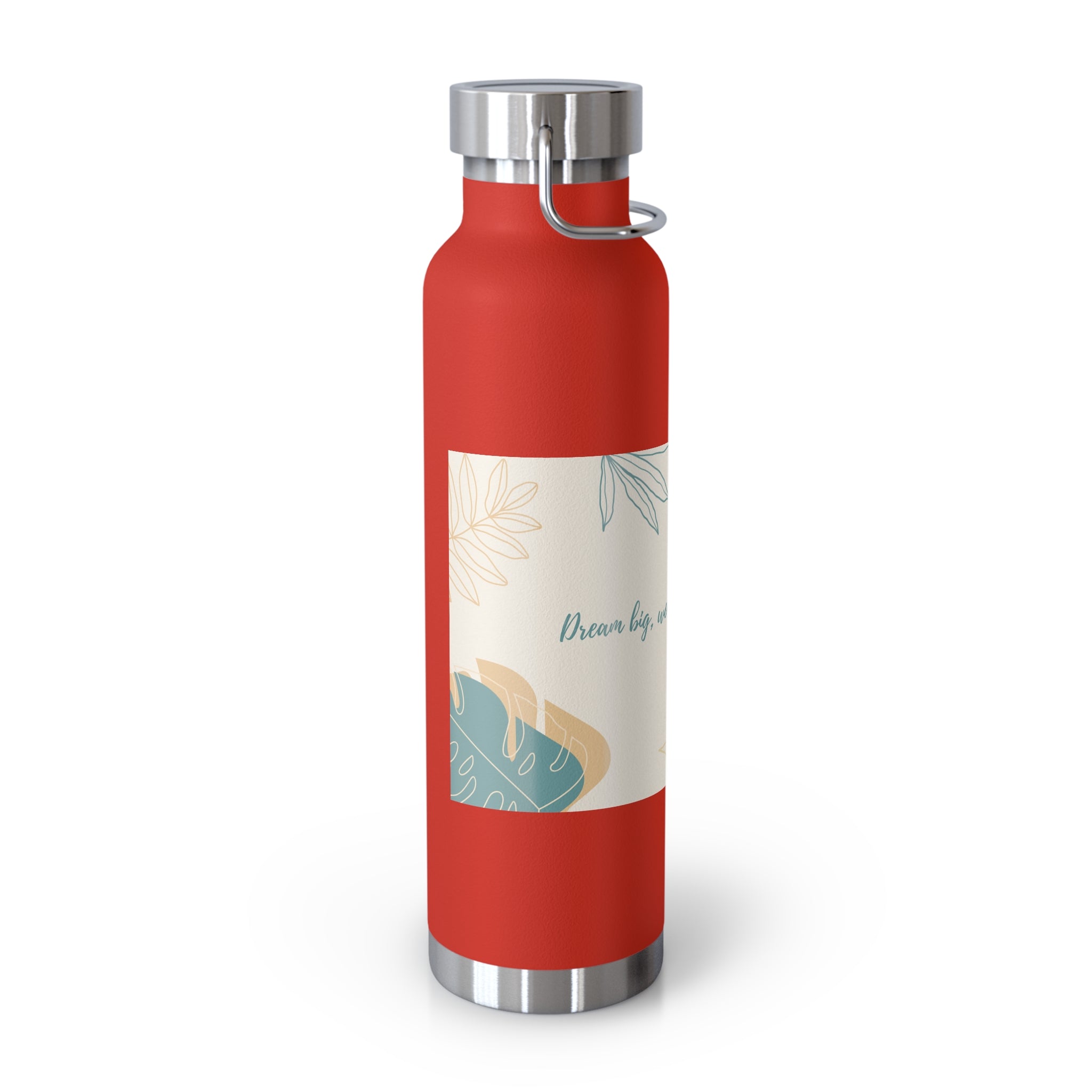 Inspirational Copper Vacuum Insulated Bottle, 22oz