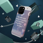 Inspirational Phone Case - Impact-Resistant Phone Cover, Motivational Gift, Quotes, Durable Phone Accessory, Unique Design